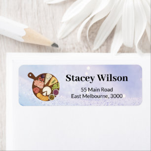 Bold Catering Return Address Label