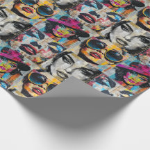 Bold & Chic Pop Art Wrapping Paper