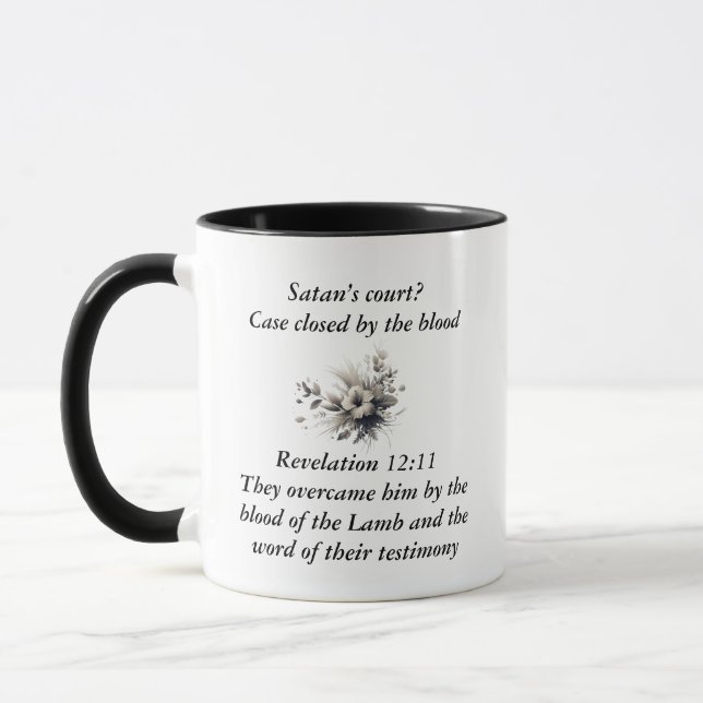 Bold Christian Declarations Mug (Left)