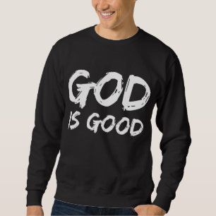 Bold Christian Worship Quote Men's Church Saying G Sweatshirt