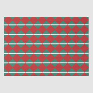 Bold Christmas Diamonds Tissue Paper