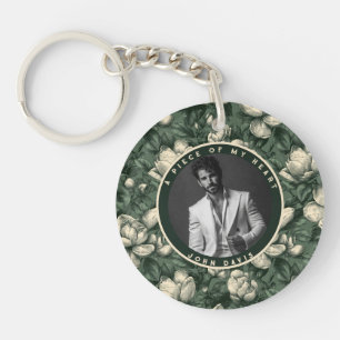 Bold Christmas Gifts For Dad Floral Gardenias Key Ring