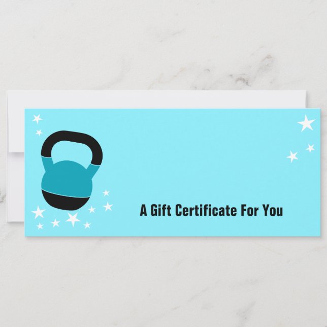 Bold Christmas Season Performance Gift Certificate (Front)