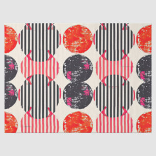 Bold Citrus Slice Stripes (7) Tissue Paper