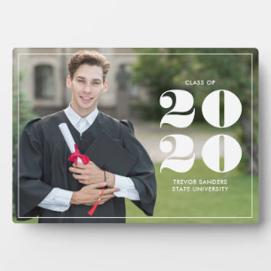 Bold "Class of 2023" Personalised Graduation Plaque