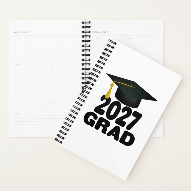 Bold Class of 2027 Graduation Planner (Display)