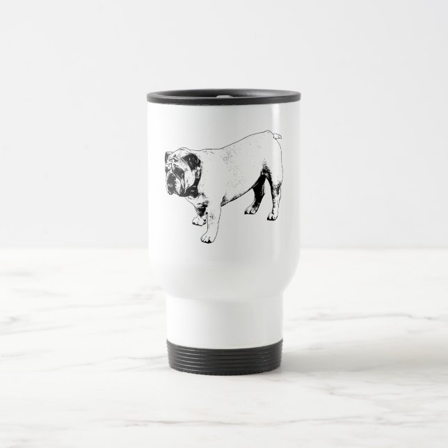 Bold Clean Figure Travel Mug (Center)