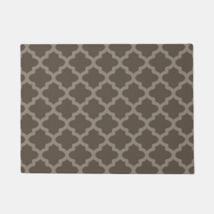 Bold Cocoa Brown Doormat