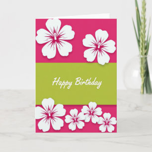 Bold Colour Block Birthday Card