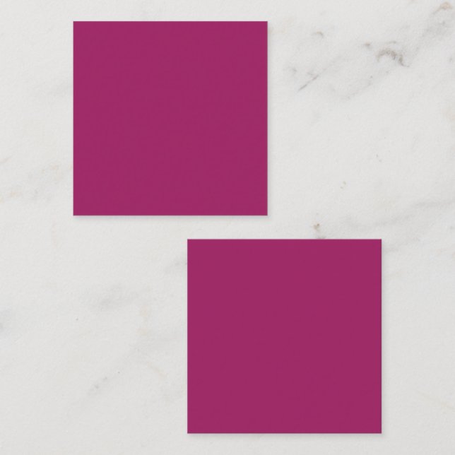 Bold Colour Block Wedding Invite – Magenta (Front/Back)