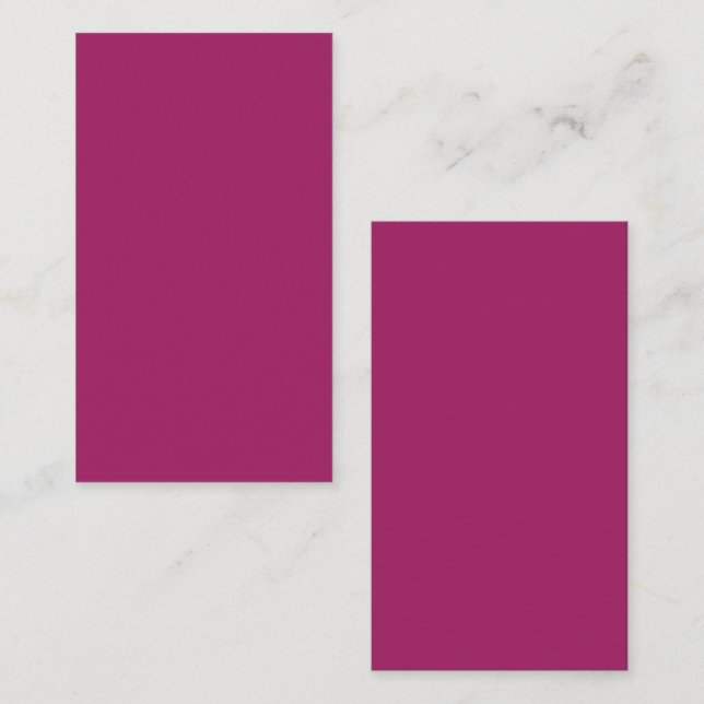 Bold Colour Block Wedding Invite – Magenta (Front/Back)