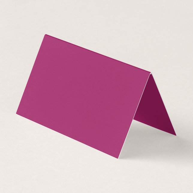 Bold Colour Block Wedding Invite – Magenta (Front)