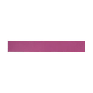 Bold Colour Block Wedding Invite – Magenta Wrap Around Label