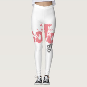 Bold Colour Guard Customisable Leggings