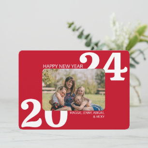 Bold Colour Photo Holiday Card