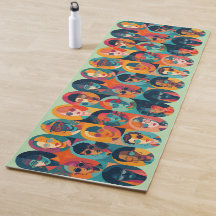 Bold, colourful faces celebrating individuality