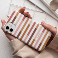 Bold Colourful Modern Stripes Case-Mate iPhone Cas