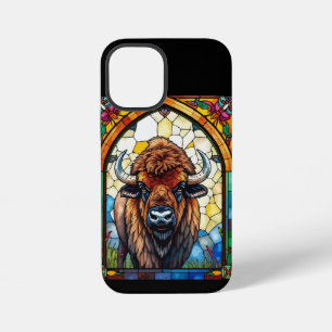 Bold Colours Bison Buffalo Cottagecore Rustic Prin iPhone 12 Mini Case