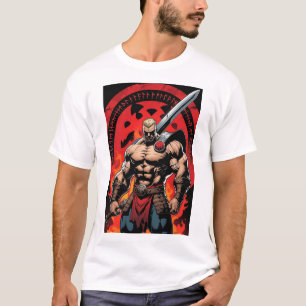 Bold Comic Style Fighter Shirt