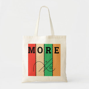 Bold Contrast & Geometry Tote Bag