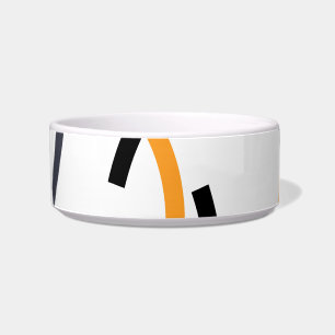 Bold, cool, trendy, playful, urban, modern art bowl