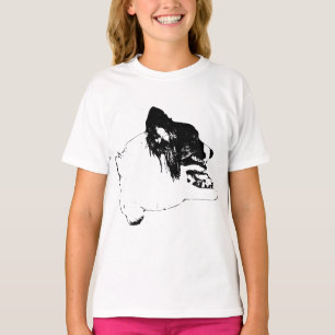 Bold Corgi Sketch for Fall Days T-Shirt