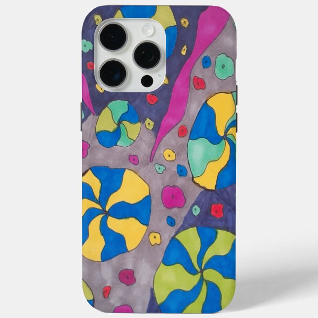 Bold Cosmic Candies Art  Case-Mate iPhone Case (Back)
