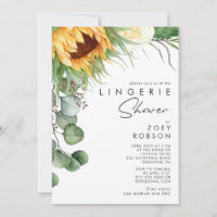 Bold Country Sunflower | Lingerie Shower