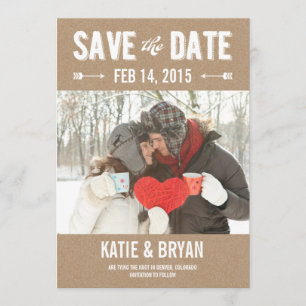 Bold & Crafty Save The Date Cards