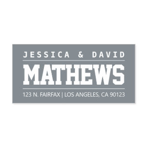 Bold Creative Stylish Self-inking Stamp