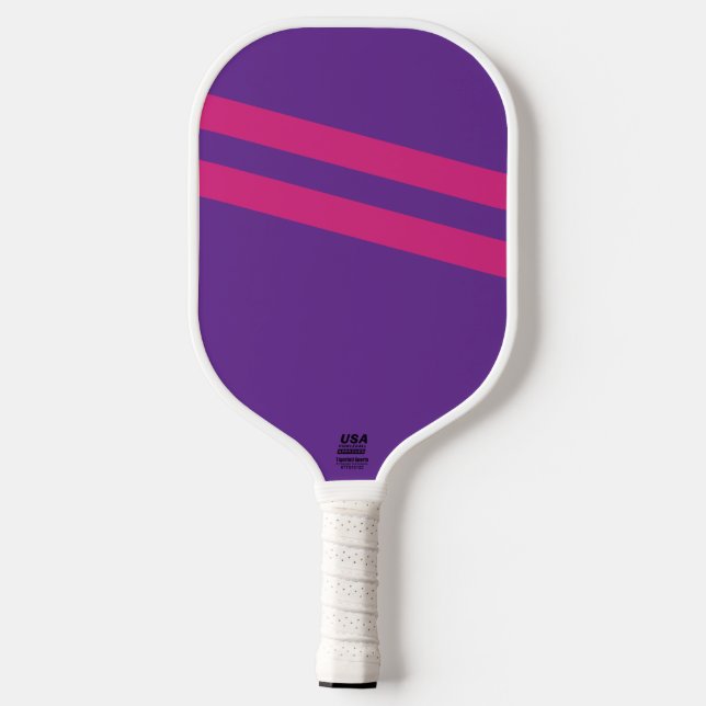 Bold Custom Colours Pickleball Paddle (Back)