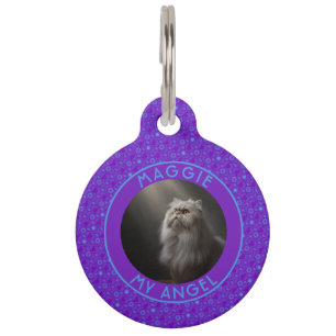 Bold Custom Pet Themed Gift Tribal Print Tag