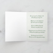 Bold Damask 55th Wedding Anniversary Card (Inside)