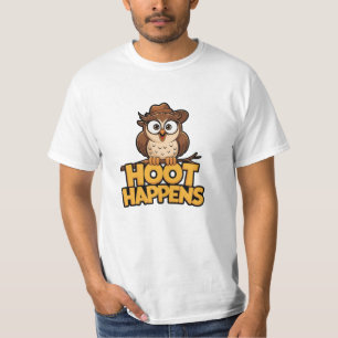 Bold Designs for Owl Enthusiasts T-Shirt