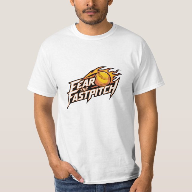 Bold Designs for Softball Enthusiasts T-Shirt (Front)