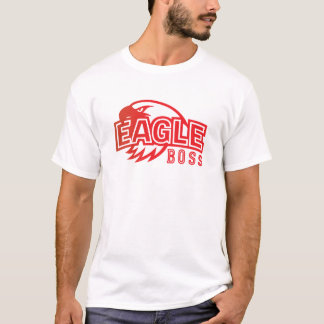 Bold "Eagle Boss" Leadership Graphic T-Shirt