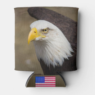 Bold Eagle Can Cooler – Stand Proud, Stay Cool