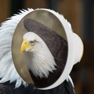 Bold Eagle Ceramic Drawer Knob – Strength