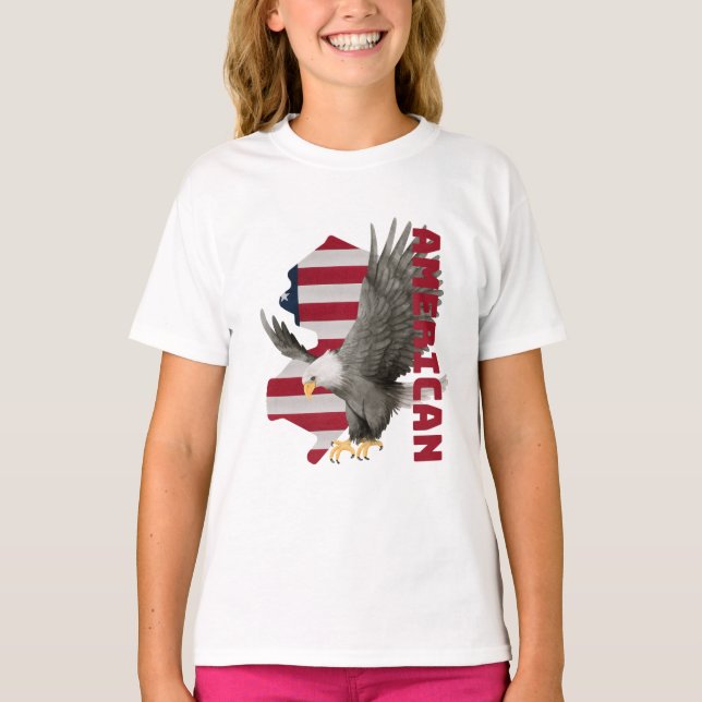 Bold Eagle Emblem Tee (Front)