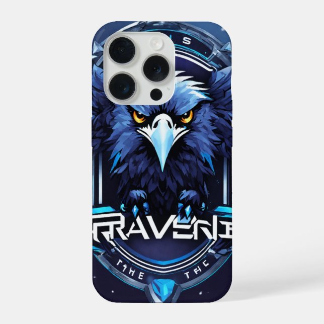 Bold Eagle Logo iPhone 16 Pro Case | Detailed Eagl (Back)