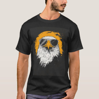 Bold Eagle Prints – Nature-Inspired Art T-Shirt