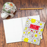 Bold Edelweiss Pattern Academic Planner<br><div class="desc">A girly school year planner with a lovely bold edelweiss flower pattern . Available in two sizes .
© ArianeC Illustrations-All rights reserved</div>