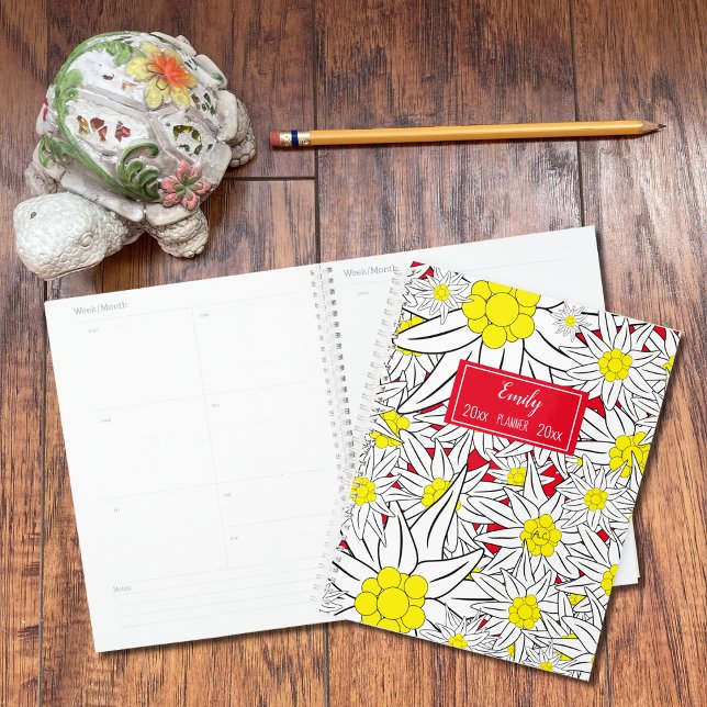 Bold Edelweiss Pattern Academic Planner (Creator Uploaded)