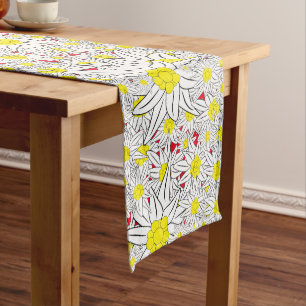 Bold Edelweiss Pattern Table runner