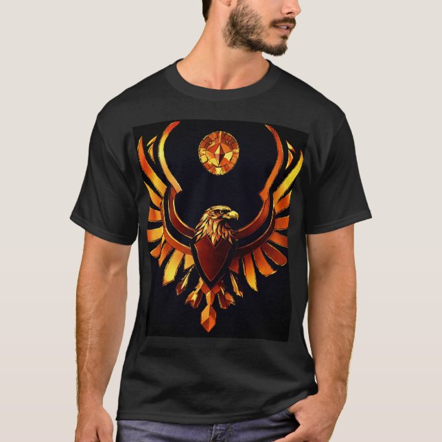  Bold & Elegant Aviation Appare T-Shirt (Front)