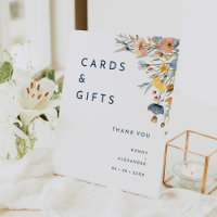 Bold Elegant Floral Wedding Cards and Gifts