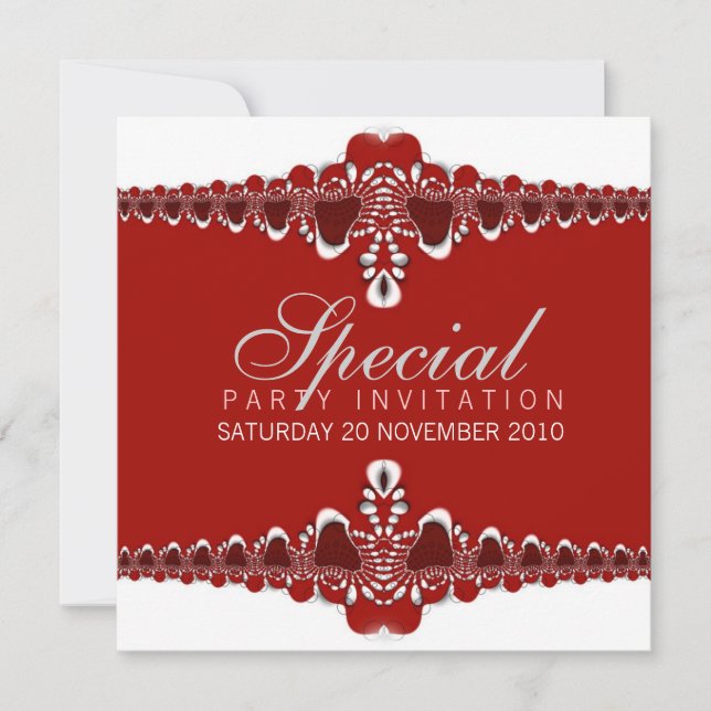 Bold & Elegant Special Invitations (Front)