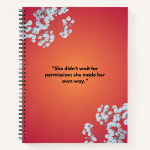 Bold & Empowering Women's Journal
