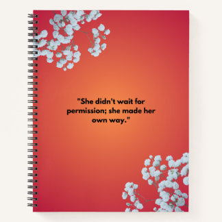 Bold & Empowering Women's Journal