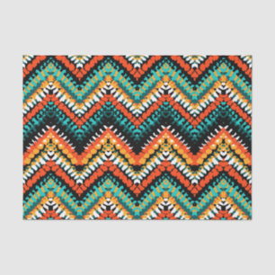 Bold Ethnic Native Tribal Pattern Tissue Paper